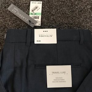 NWT Perry Ellis 34x30 Travel Luxe Men’s Pants